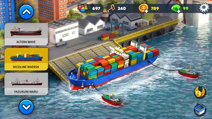 Descargar XAPK de Port City: Ship Tycoon 2023