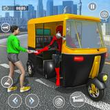Tuk Tuk Rickshaw Offline Games Zeichen