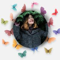 Butterfly Photo Frames 海報