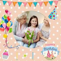 Birthday Photo Frames 截圖 1