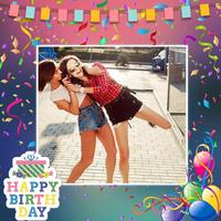 Birthday Photo Frames скриншот 2