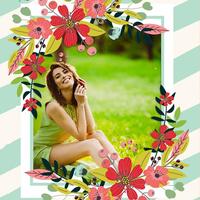 Flower Photo Frames постер