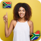 South African Flag Photo Frames Editor icône
