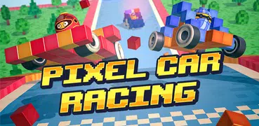 Pixel Car Racing Blocky Crash