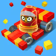 Pixel Car Racing Blocky Crash XAPK Herunterladen