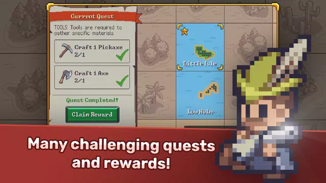 Screenshot 3 for Tap Craft: Mine Survival Sim