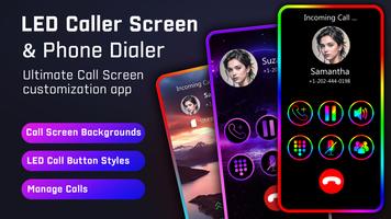LED Caller Screen Phone Dialer poster