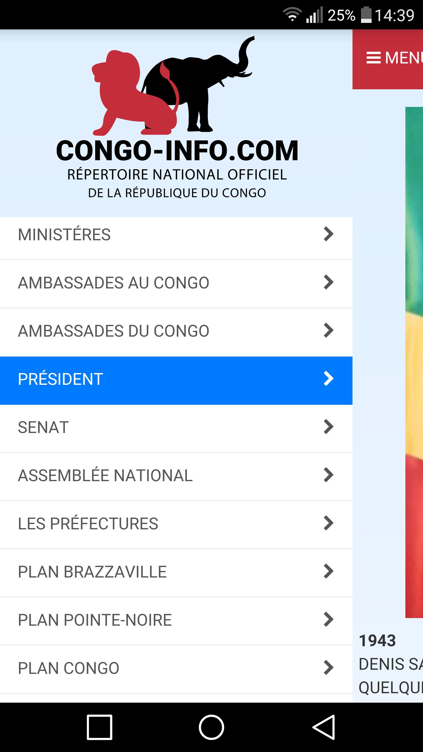 info du congo
