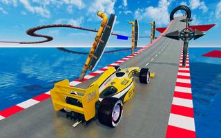 Top Speed Formula Car Stunts Robot Transform Games screenshot 3