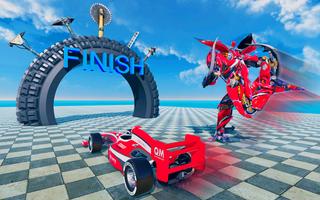 Top Speed Formula Car Stunts Robot Transform Games ポスター