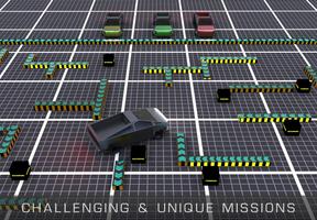 CyberTruck Puzzle Parking Game Neon Drive screenshot 3