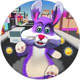 Bunny Run Street Chaser أيقونة