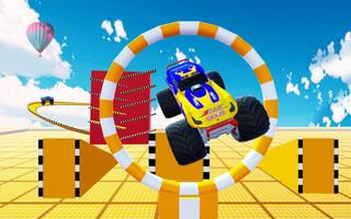 3D Monster Truck Tricky Stunts poster