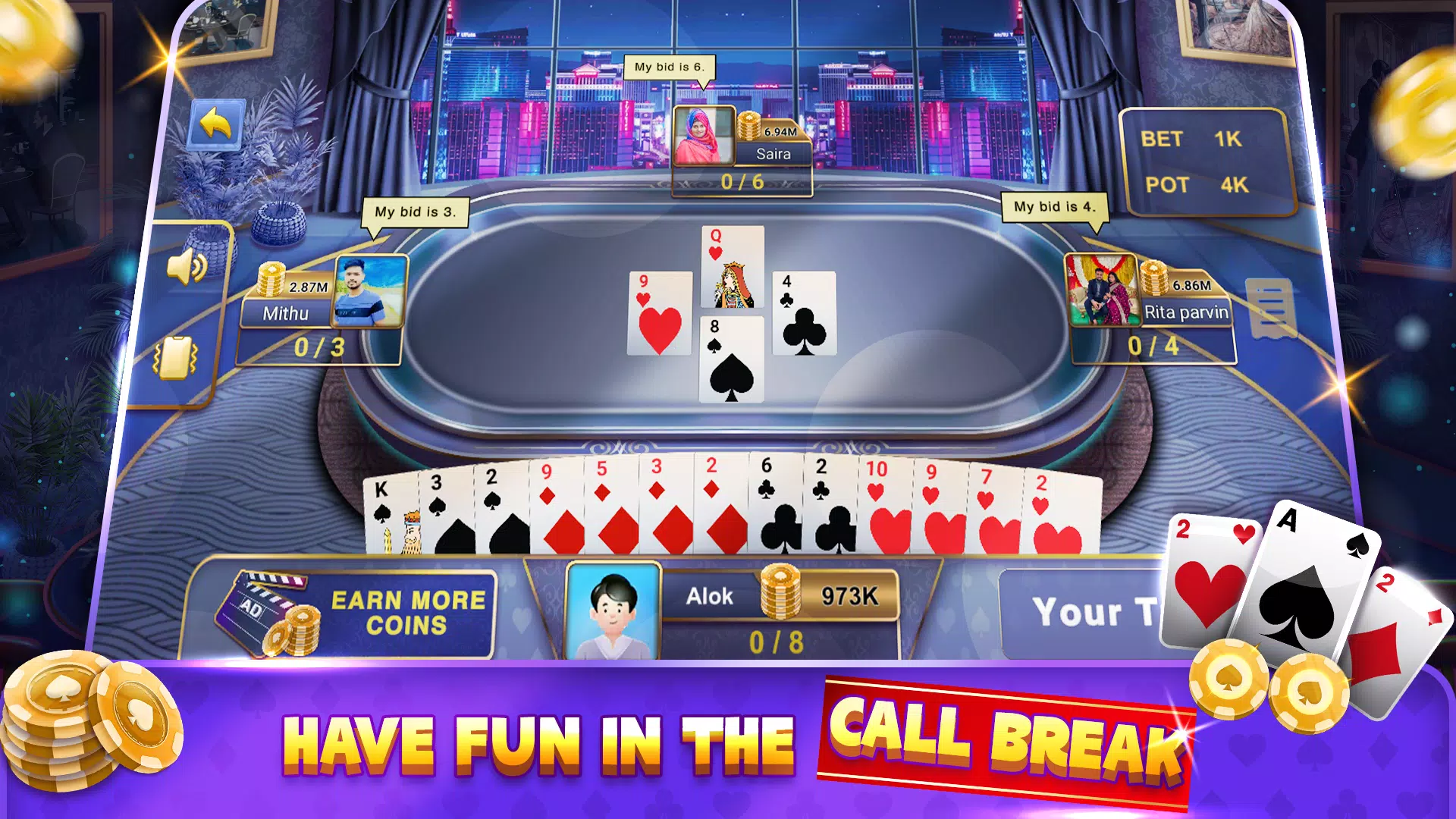 Play Adda: Callbreak Hazari 29