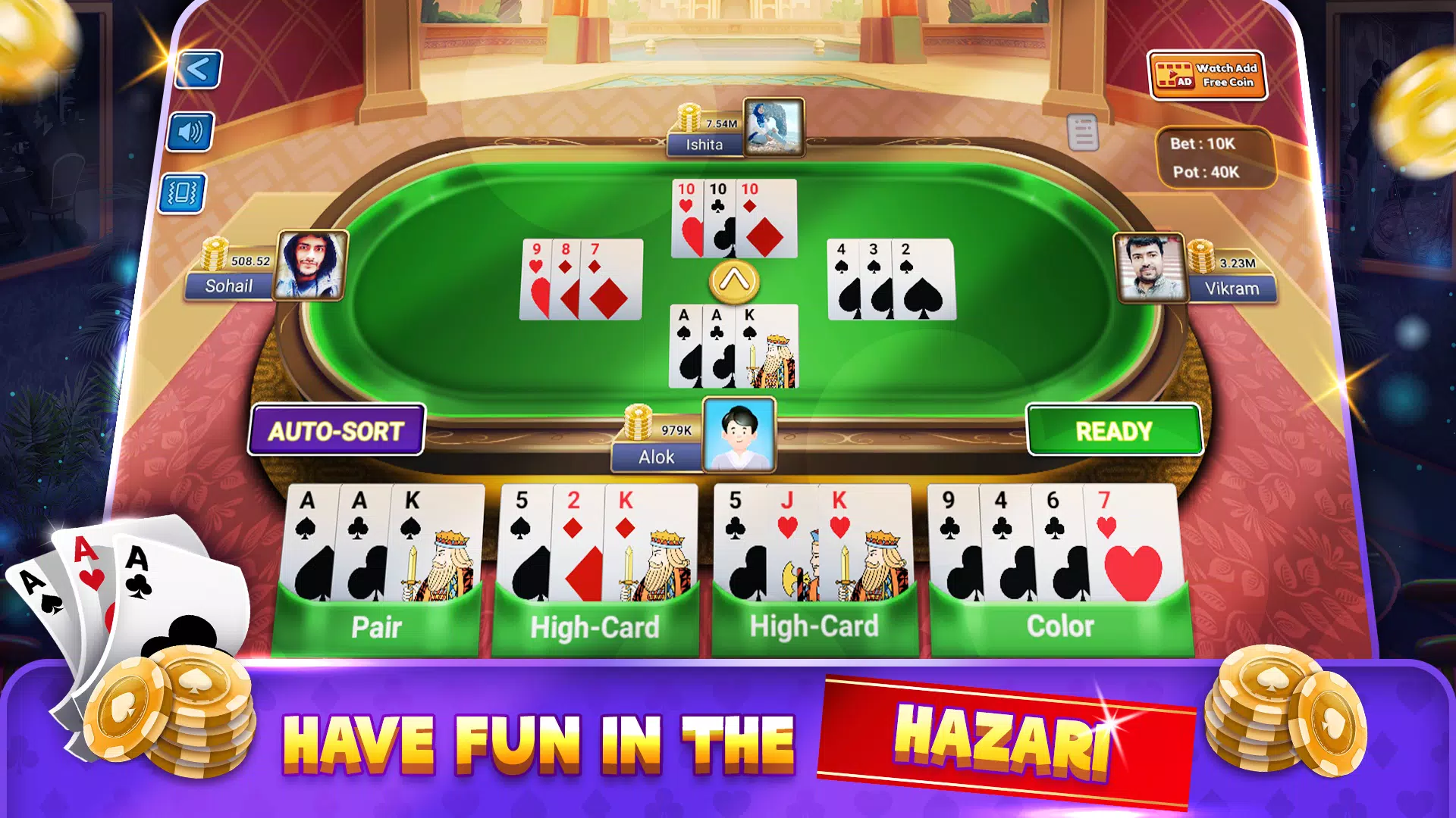 Play Adda: Callbreak Hazari 29