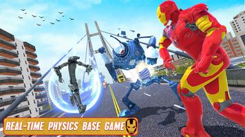 Iron Super Hero Crime War game スクリーンショット 3