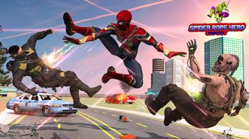 Spider Rope Hero Man Gangster Crime City Battle ảnh chụp màn hình 3