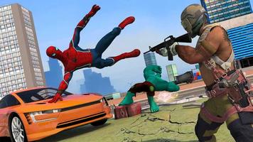 Spider Rope Hero Man Gangster Screenshot 1