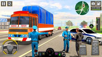 indian Truck Game Simulator 3d Affiche