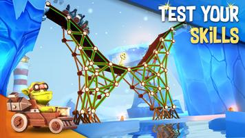 Bridge Builder Adventure captura de pantalla 1