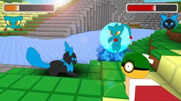 Pixelmon craft go: building & Battle PE Ekran Görüntüsü 2