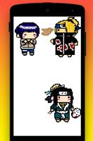 Color By Number Naruto pixel art ảnh chụp màn hình 1