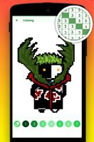 Color By Number Naruto pixel art ảnh chụp màn hình 3