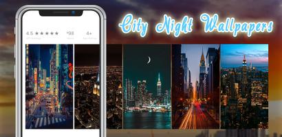 City Night Wallpapers Affiche