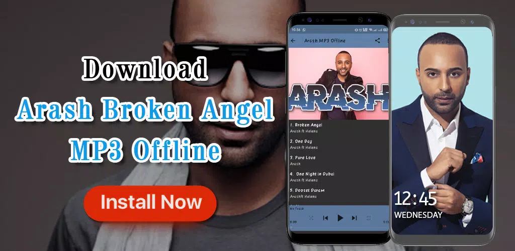 Arash Broken Angel MP3 Offline APK pour Android Télécharger