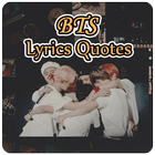 BTS Lyrics Quotes Wallpaper HD 圖標