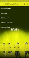 Song Offline 2NE1 Ekran Görüntüsü 1