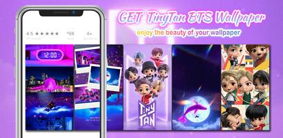 TinyTan BTS Wallpaper постер