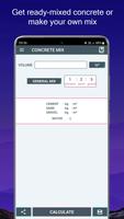 Concrete Calculator اسکرین شاٹ 2