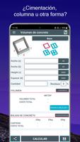 Calculadora de concreto captura de pantalla 1