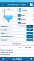 Calculadora de tanque captura de pantalla 1