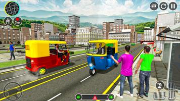 Auto Rickshaw game 3D car game screenshot 2