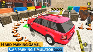 Car Parking 3d game car sim poster