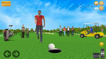 Golf cart games Taxi games 3d poster