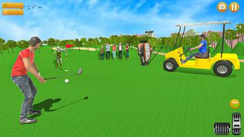 Golf cart games Taxi games 3d screenshot 1