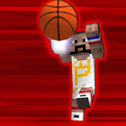 Pixel Basketball Zeichen