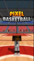 Pixel Basketball Plakat