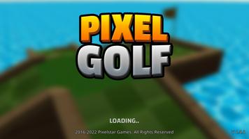 Pixel Golf Plakat