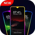 Colorful Border Light : Edge Video Live Wallpaper icône