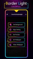 Colorful Border Light : Edge Video Live Wallpaper capture d'écran 2
