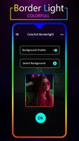 Colorful Border Light : Edge Video Live Wallpaper capture d'écran 3
