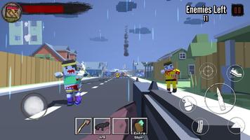 Blocky Zombie Survival syot layar 1