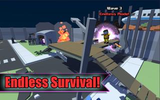 Blocky Zombie Survival imagem de tela 2