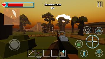 Sniper Shooter Blocky Hitman Ekran Görüntüsü 2