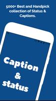Captions - Status for your pos Affiche
