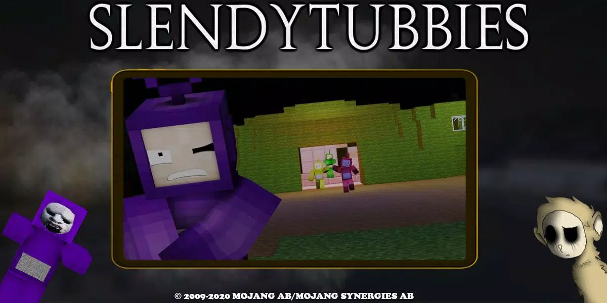 Tinky Winky I Slendytubbies 1,2 and 3 Minecraft Skin